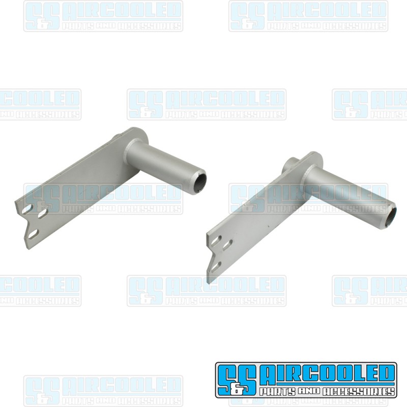 EMPI VW Spring Plates, 6-1/8in Collar, 26-9/16in Torsion Bar, Heavy Duty, IRS Axle, Silver, 17-2667-0 EMPI VW Spring Plates, 6-1/8in Collar, 26-9/16in Torsion Bar, Heavy Duty, IRS Axle, Silver, 17-2667-0