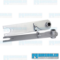 Spring Plates, Adjustable, 4-1/4in Collar, 24-11/16in Torsion Bar, Swing Axle, Silver Spring Plates, Adjustable, 4-1/4in Collar, 24-11/16in Torsion Bar, Swing Axle, Silver