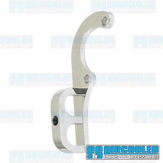 EMPI VW Oil Line Bracket, Billet Aluminum, Polished, 17-2810-0