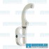 Oil Line Bracket, Billet Aluminum, Polished