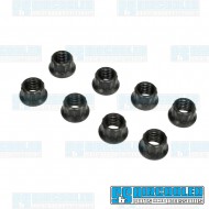 Nut, M8-1.25, Flanged, 12 Point Nut, M8-1.25, Flanged, 12 Point