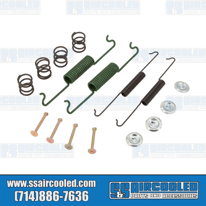 VW Hardware Kit, Brakes, Front, Left and Right, 131698237CKIT VW Hardware Kit, Brakes, Front, Left and Right, 131698237CKIT