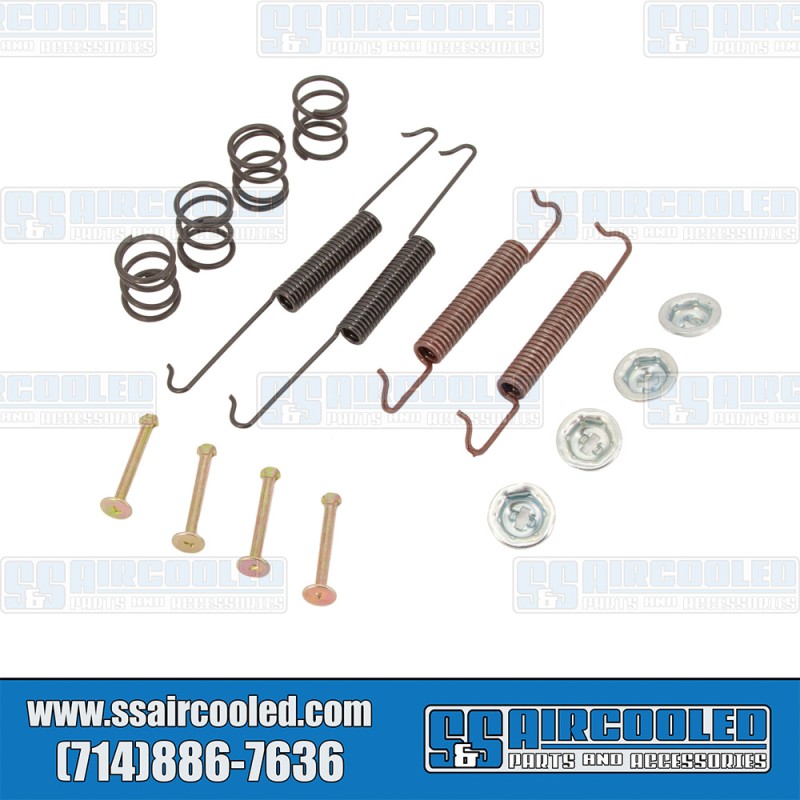 VW Hardware Kit, Brakes, Rear, Left and Right, 113698537CKIT VW Hardware Kit, Brakes, Rear, Left and Right, 113698537CKIT