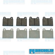 Brake Pads, Front, 2-Pin, Left & Right