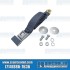 Seat Belt, 2 Point Lap Belt w/Silver Push Button Latch, Blue