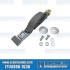 Seat Belt, 2 Point Lap Belt w/Silver Push Button Latch, Grey