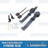 Seat Belts, 3 Point Retractable Shoulder Belt, Blue