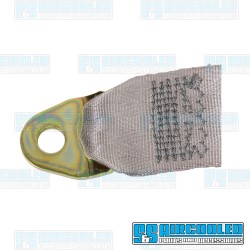 Seat Belt, 2 Point Lap Belt w/Chrome Lift Latch, Grey Seat Belt, 2 Point Lap Belt w/Chrome Lift Latch, Grey