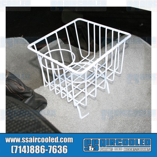 EMPI VW Wire Basket/Cup Holder, Sits on Center Hump, Black, 18-1066-0 EMPI VW Wire Basket/Cup Holder, Sits on Center Hump, Black, 18-1066-0