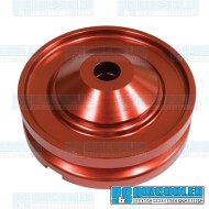 Alternator/Generator Pulley, 12 Volt, Aluminum, Red Alternator/Generator Pulley, 12 Volt, Aluminum, Red