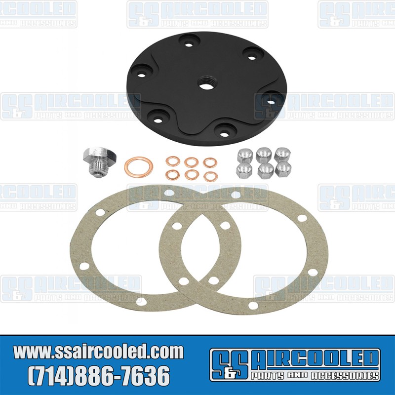 EMPI VW Sump Plate, Aluminum, Black, 18-1085-0 EMPI VW Sump Plate, Aluminum, Black, 18-1085-0