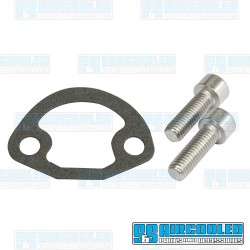 Fuel Pump Block-Off/Ignition Coil Mount, Aluminum, Blue Fuel Pump Block-Off/Ignition Coil Mount, Aluminum, Blue