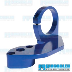 Fuel Pump Block-Off/Ignition Coil Mount, Aluminum, Blue