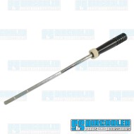 Oil Dipstick, Billet Style, Black