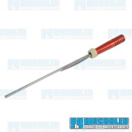 Oil Dipstick, Billet Style, Red Oil Dipstick, Billet Style, Red
