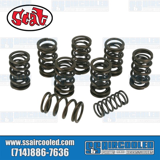 Scat VW Dual Valve Springs, 20085, VW Bug, Super Beetle, Ghia, Bus, Type 3, Thing