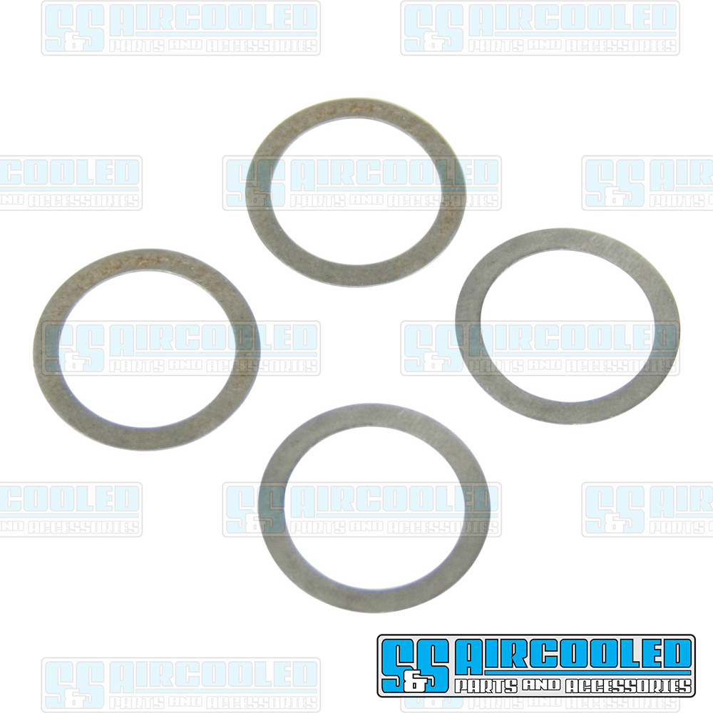 EMPI Rocker Shaft Shims, 2121680, .010in. Thick, VW Bug, Super Beetle