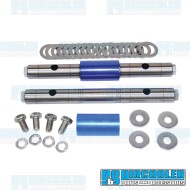 Rocker Shaft Kit, Solid Shaft w/Floating Spacer, Includes Shims Rocker Shaft Kit, Solid Shaft w/Floating Spacer, Includes Shims