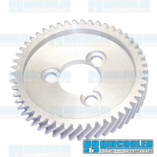 Camshaft Gear, Helical Cut, Aluminum