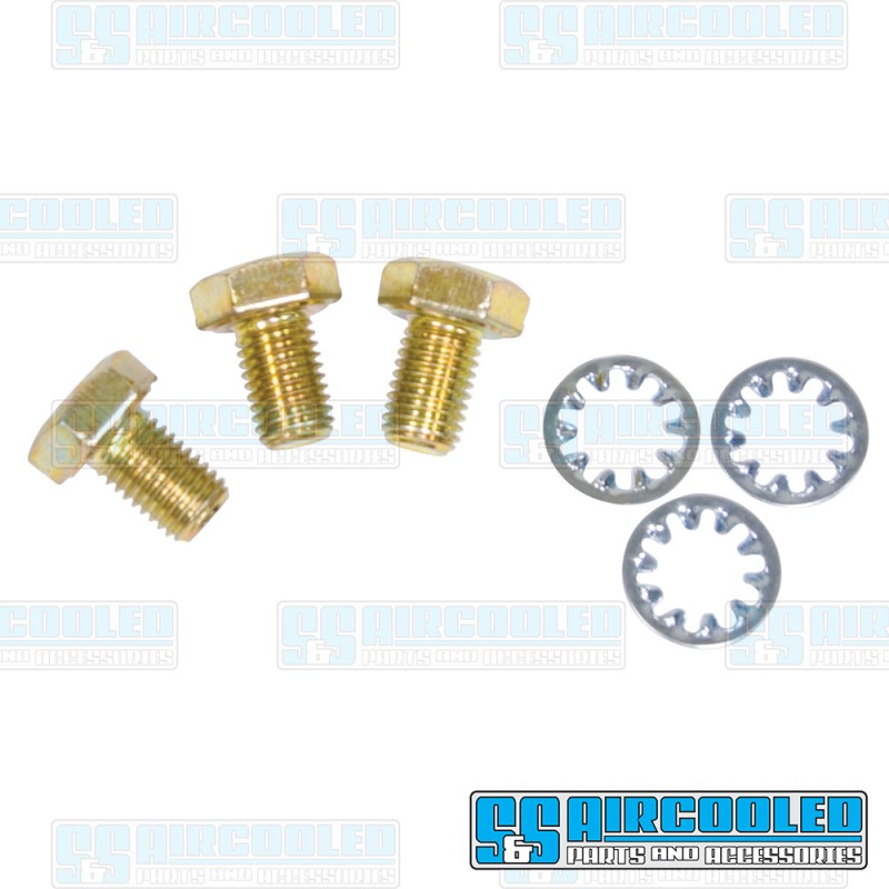 EMPI VW Camshaft Gear Bolts, Low Profile Hex Head w/Washers, 21-4315-0 EMPI VW Camshaft Gear Bolts, Low Profile Hex Head w/Washers, 21-4315-0