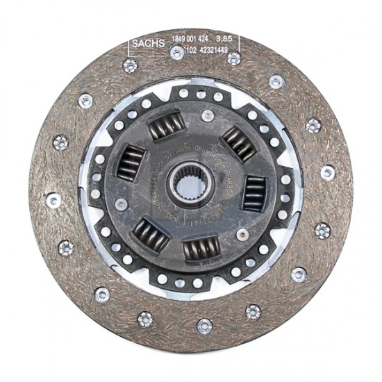 Sachs VW Clutch Disc, 210mm, Spring Center, 211141031G