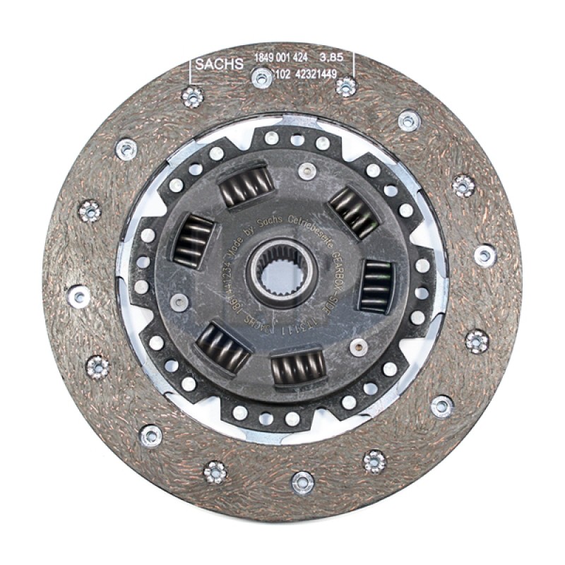 Sachs VW Clutch Disc, 210mm, Spring Center, 211141031G Sachs VW Clutch Disc, 210mm, Spring Center, 211141031G