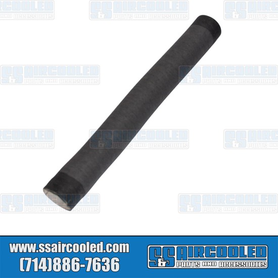 VW Heater Hose, 60mmx400mm, Oval End, Right, Paper, 211261236, VW Bus 
