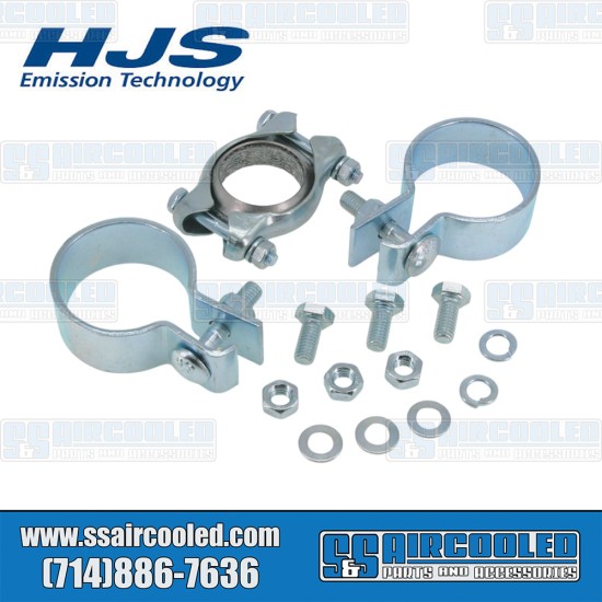 HJS VW Clamp Kit, Exhaust, Bus, Muffler to Header, HJS, 211298055