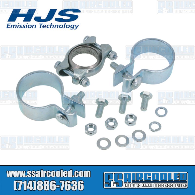 HJS VW Clamp Kit, Exhaust, Bus, Muffler to Header, HJS, 211298055