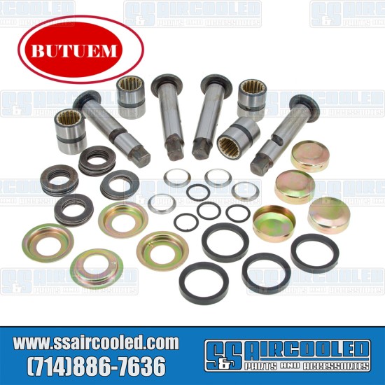 VW Link Pin Rebuild Kit, Left & Right, 211498041A VW Link Pin Rebuild Kit, Left & Right, 211498041A