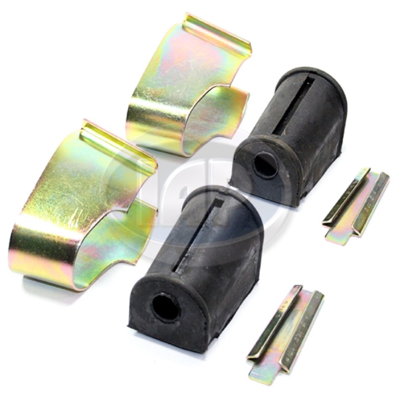 VW Sway Bar Mounting Kit, Front, Stock, Rubber Bushings, 211498101A2 VW Sway Bar Mounting Kit, Front, Stock, Rubber Bushings, 211498101A2