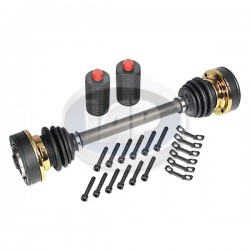 Axle Assembly, 100mm CV, Left or Right, China