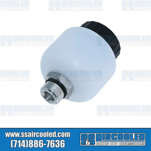 Brake Fluid Reservoir, Single Circuit, Threaded Ba...