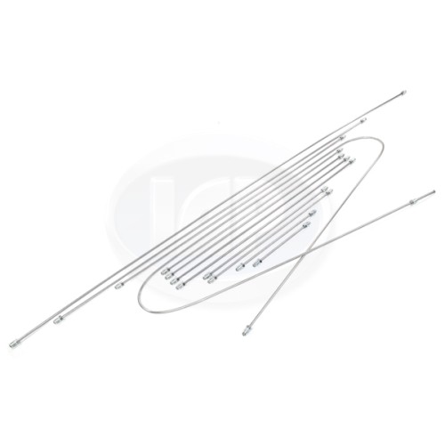 Brake Line Kit, 12pcs, Stainless Steel Brake Line Kit, 12pcs, Stainless Steel
