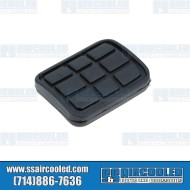 Clutch/Brake Pedal Pad, Rubber Clutch/Brake Pedal Pad, Rubber