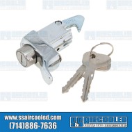 Engine Lid/Deck Lid Lock, Push Button w/Keys Engine Lid/Deck Lid Lock, Push Button w/Keys