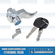 Rear Hatch Lock, Push Button w/Keys