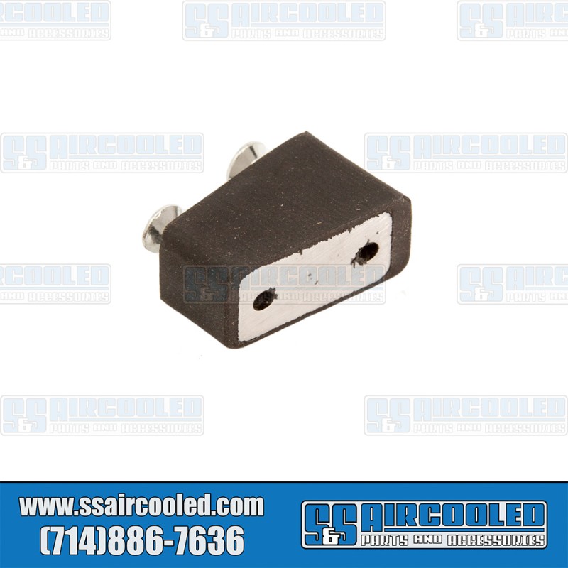 VW Door Striker Plate Wedge, Front, Left or Right, 211837285 VW Door Striker Plate Wedge, Front, Left or Right, 211837285