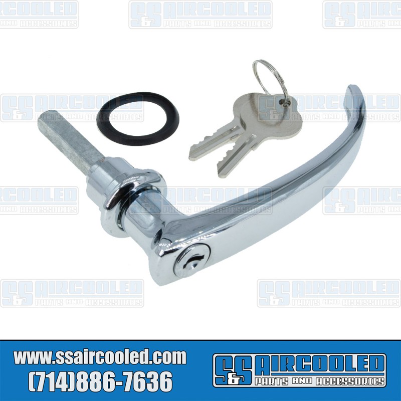 VW Door Handle, Cargo Door, Locking w/Keys, 211841631E VW Door Handle, Cargo Door, Locking w/Keys, 211841631E