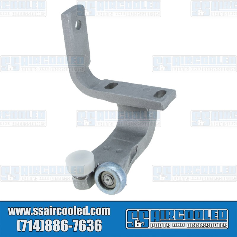 VW Sliding Door Lower Bracket, Front, Includes Bearing and Bushing, 211843406E VW Sliding Door Lower Bracket, Front, Includes Bearing and Bushing, 211843406E