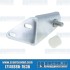 Sliding Door Upper Bracket, Front, Includes Bushing