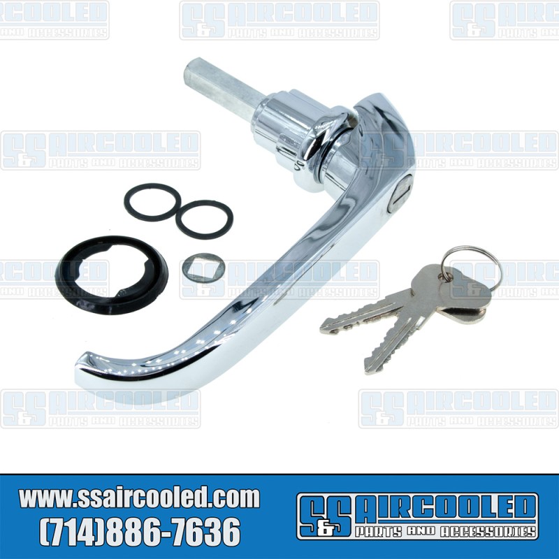 VW Door Handle, Outside, Sliding Door w/Keys, 211843703H VW Door Handle, Outside, Sliding Door w/Keys, 211843703H