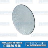 Side-View Mirror, Round, Left or Right, Silver Side-View Mirror, Round, Left or Right, Silver