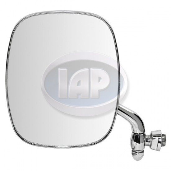  VW Exterior Mirror, Left, Square, Chrome, Mexico, 211857513F