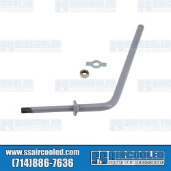 Side-View Mirror Arm, Left, Grey