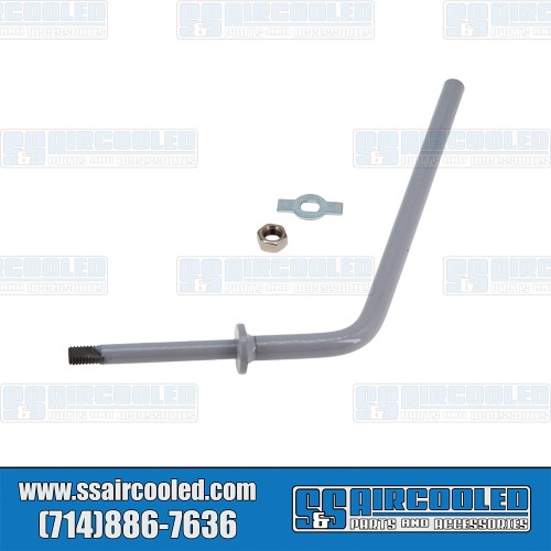 Side-View Mirror Arm, Left, Grey