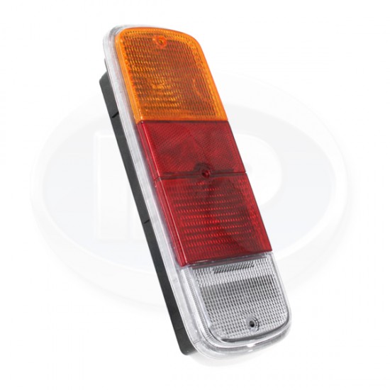  VW Tail Light Assembly, Amber/Red/Clear, Euro Style, Left or Right, 211900145G