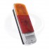 Tail Light Assembly, Amber/Red/Clear, Euro Style, Left or Right
