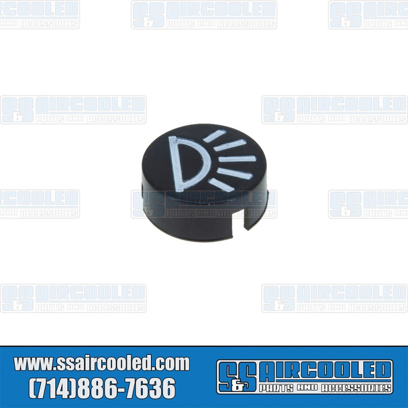 VW Dash Knob Insert, Headlights, 211941543C VW Dash Knob Insert, Headlights, 211941543C