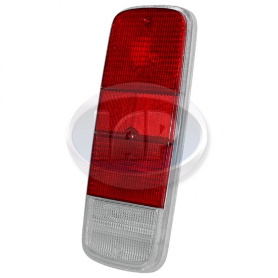  VW Tail Light Lens, Red/Red/White, US Style, Left or Right, 211945241RBR